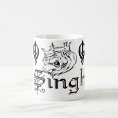 Mug Marchandises sikhes de conception de Khanda Khalsa (Centre)