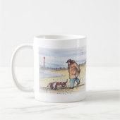 Mug Marchant le chien - 02 (Gauche)