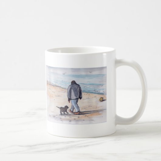 Mug Marchant le chien - 05 (Droite)