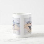 Mug marchant le chien - 07 (Centre)