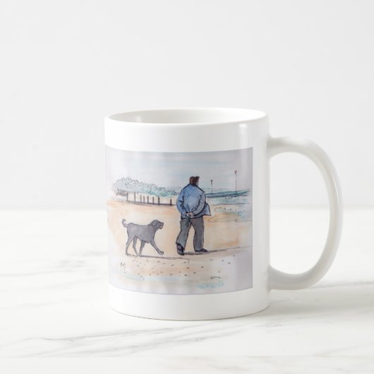 Mug marchant le chien - 07 (Droite)