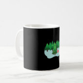 Mug Marché aux arbres de Noël (Devant gauche)