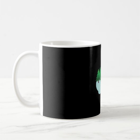 Mug Marché aux arbres de Noël (Gauche)