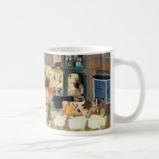 Mug Marché aux bestiaux du 18ème siècle de Mayfair (Droite)