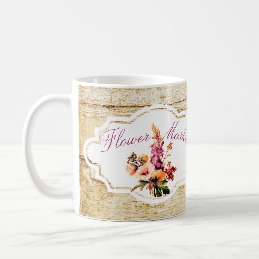 Mug Marché aux fleurs (Gauche)