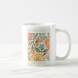 Mug Marché aux fleurs de Bruxelles