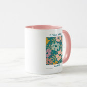 Mug Marché aux fleurs Madrid Imprimer (Devant droit)
