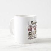 Mug Marche chrétienne à travers le feu vintage (Devant gauche)