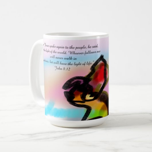 Mug marche de jésus (Devant gauche)