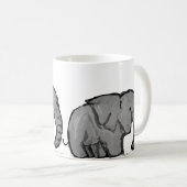 Mug Marche de l'éléphant (Devant droit)