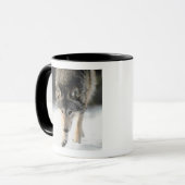 Mug Marche de loup gris (Devant gauche)