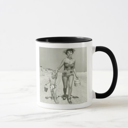 Mug Marche de mère et de fils (Droite)