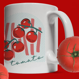 Mug Marché des agriculteurs de tomates Italie