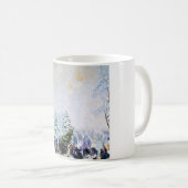 Mug Marché des Arbres de Noël en Russie (Boris Kustodi (Devant droit)