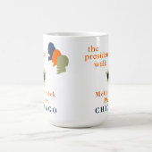 Mug marche des présidents, McCormick Place, Chicago, I (Centre)