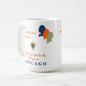 Mug marche des présidents, McCormick Place, Chicago, I (Devant gauche)