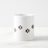 Mug Marche Empreintes de pattes Canine Tracks (Centre)