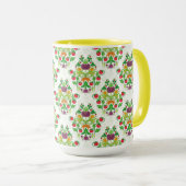 Mug Marché Fraîche Damas (Devant droit)