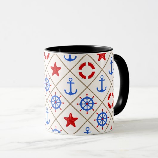 Mug Marche maritime. (Devant droit)