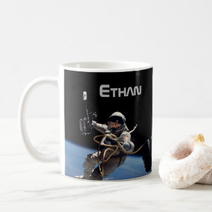 Mug Marche spatiale pour astronaute personnel