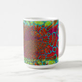 Mug Marche' Sur Sun Shine Psychedelic 3D (Devant droit)