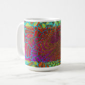 Mug Marche' Sur Sun Shine Psychedelic 3D (Devant gauche)