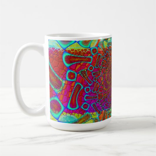 Mug Marche' Sur Sun Shine Psychedelic 3D (Gauche)