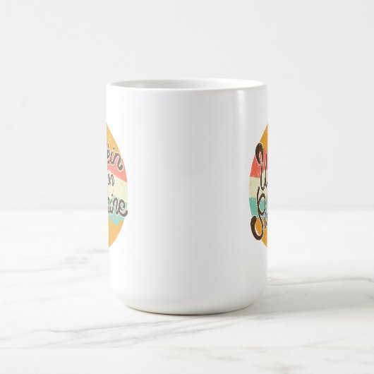 Mug Marche sur Sunshine Retro (Centre)