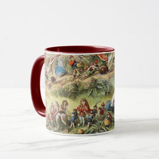 Mug Marche triomphale du roi des elfes, fées, gobelins (Devant gauche)