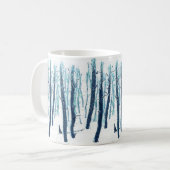 Mug Marcher À Travers La Forêt De Neige (Devant gauche)