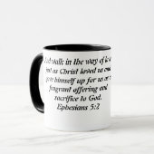 Mug Marcher avec le jésus (Devant gauche)