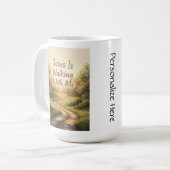 Mug Marcher avec moi spirituellement (Devant gauche)