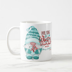 Mug MARCHER DANS UN HIVER WONDERLAND gnome noël