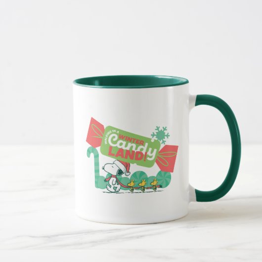 Mug Marcher Dans Un Pays De Bonbons D'Hiver! (Droite)