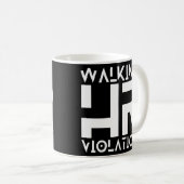 Mug Marcher HR Violation Drôle Mème Premium (Devant droit)