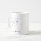 Mug Marcher la boue des vagues (Devant gauche)