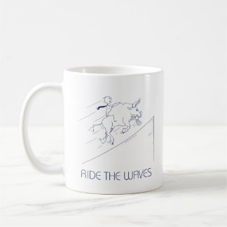 Mug Marcher la boue des vagues