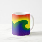 Mug Marcher la vague (Devant droit)