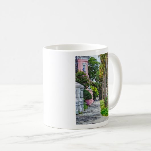 Mug Marcher le long de Rainbow Row (Devant droit)
