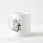 Mug Marcher Par La Foi (Devant gauche)