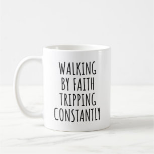 Mug Marcher Par La Foi Voyager Constamment Chrétien