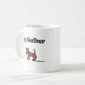 Mug Marcheur de chien (Devant gauche)