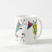 Mug Marcheur de chien (Devant droit)