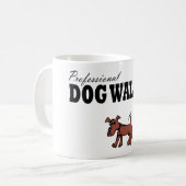 Mug Marcheur professionnel de chien (Devant gauche)