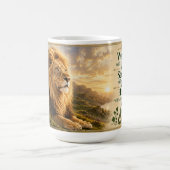 Mug Marchez avec courage Lion (Centre)
