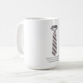 Mug Marchez avec moi Papa Citation de cravate de la fê (Devant gauche)