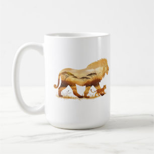 Mug Marchez avec moi - toujours et toujours Design L