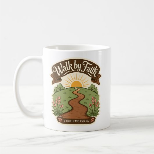 Mug Marchez dans la foi chrétienne (Gauche)