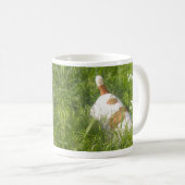 Mug "Marchez le chien et tondez la pelouse" Mug, Jack  (Devant droit)