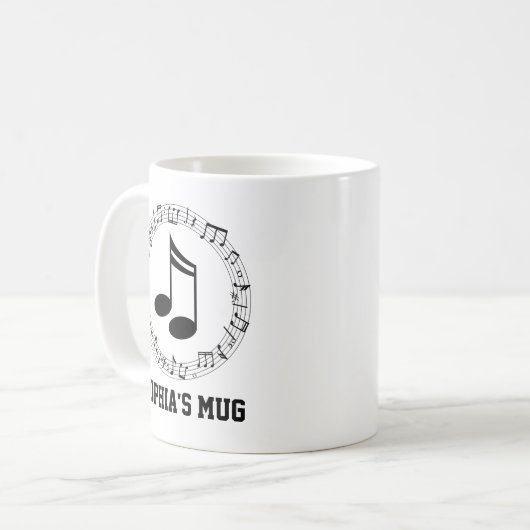 Mug Marching Band Music Gig Drum Major (Devant gauche)